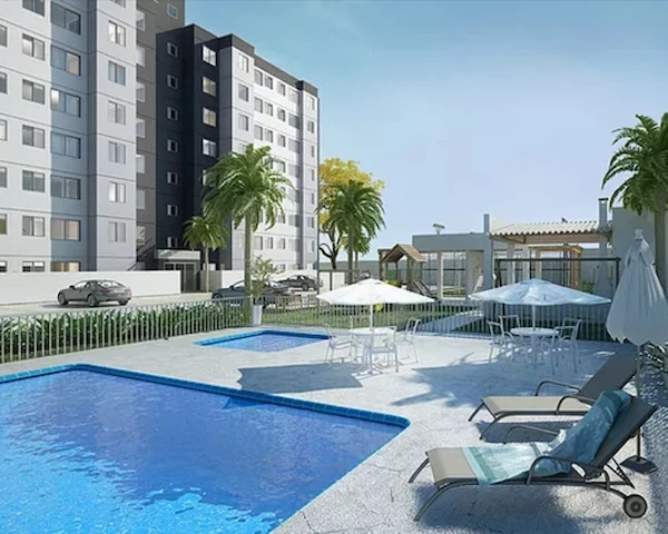Piscina adulto e infantil do Mais Alto Petrópolis