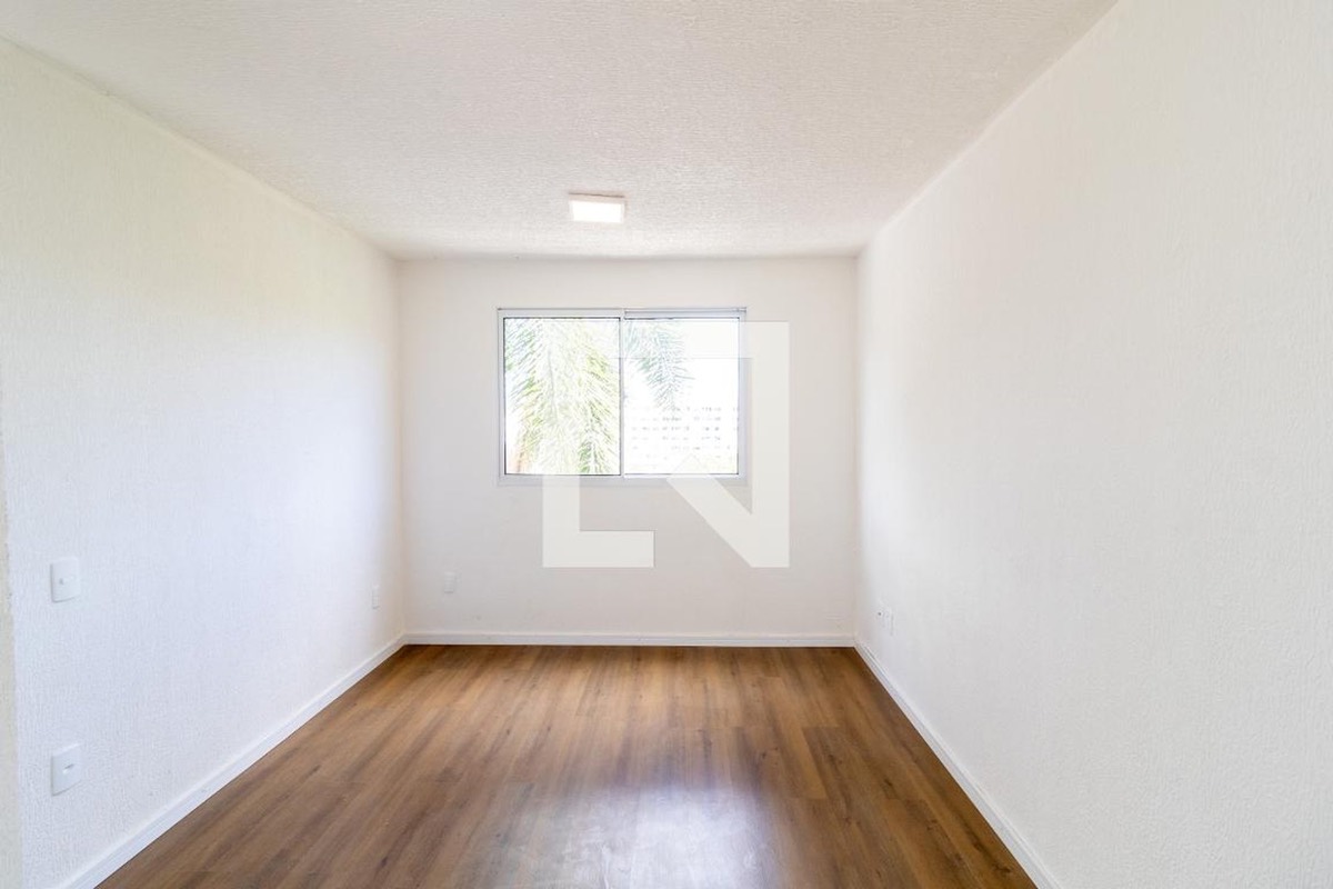 Sala de estar do apartamento 2 dormitórios no Recanto Cristal, Santa Tereza