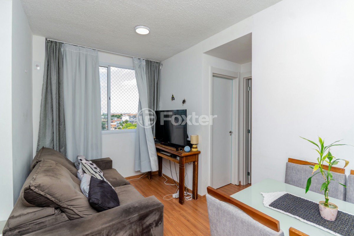 Quarto de apartamento 2 dormitórios do Vivaz Ecoville