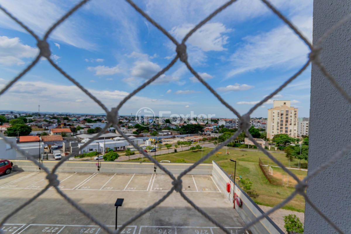 Vista do Sarandi pela janela do apartamento 2 dormitórios do Vivaz Ecoville